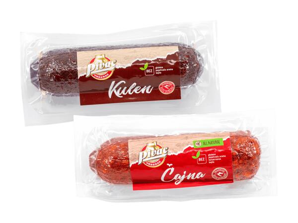 Kulen oder Teewurst