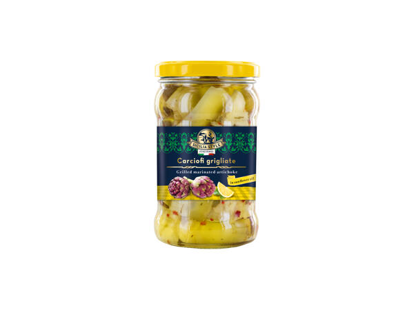 Gegrillte Artischocken