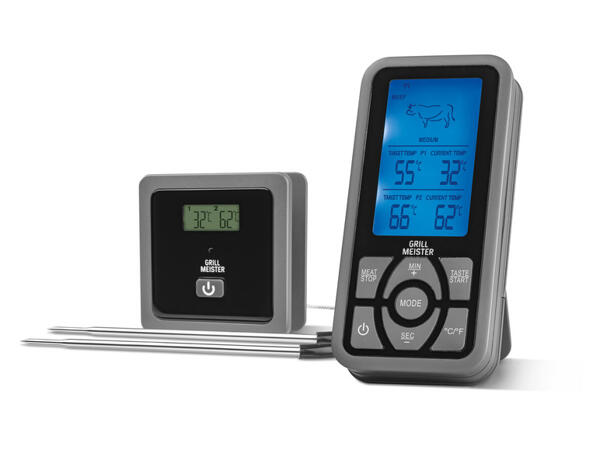 GRILLMEISTER Bezdrátový grilovací teploměr GFGT 433 B2 / Bluetooth GTGT 2.4 A2