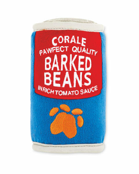 Barked Beans Plush Snacks Dog Toy