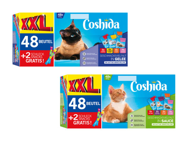 Nourriture humide pour chats XXL