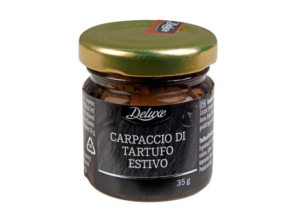 Carpaccio de truffes d'été