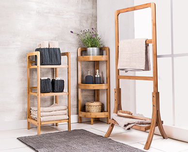 Mobili da bagno in bambù LIVING STYLE