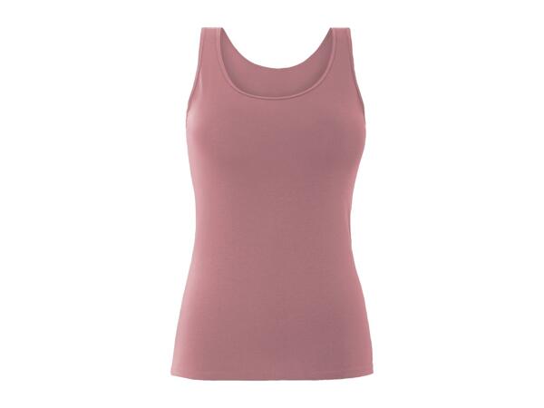Esmara Ladies' Pink Vest Tops - 3 Pack