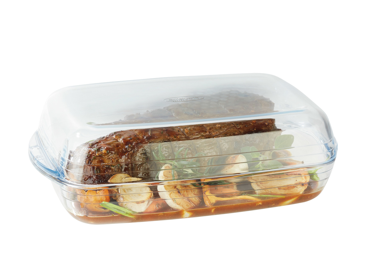Ô Cuisine Glass Casserole Dish with Lid1