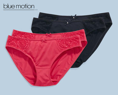 BLUE MOTION Damen-Slip, Doppelpkg.