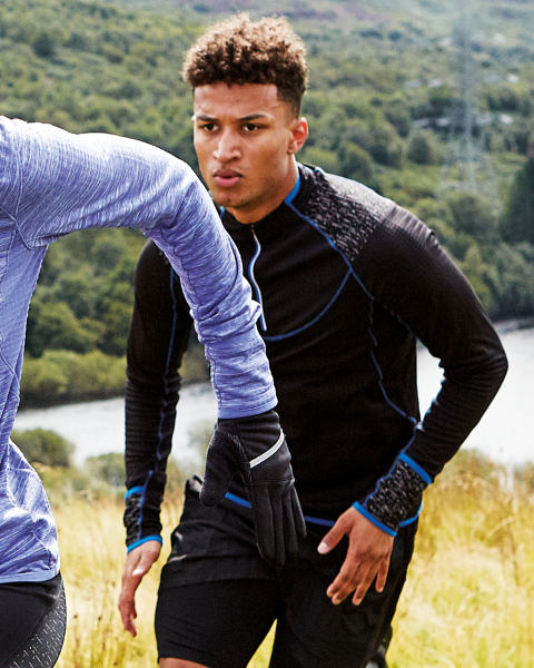 Crane Mens Running Mid Layer