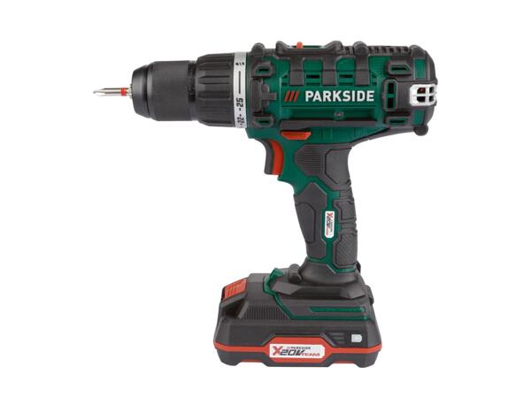 Parkside 20V Cordless Drill Set