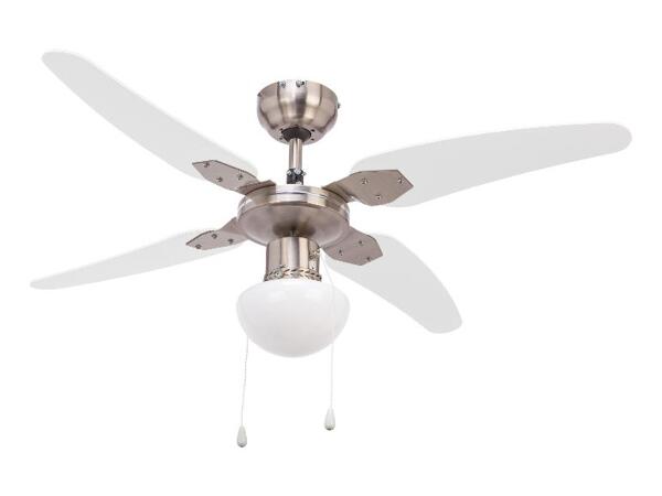 Stropní ventilátor s LED svítidlem