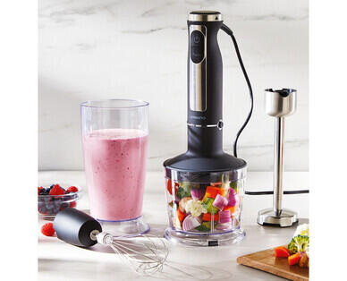 4-Blade Stick Mixer Set