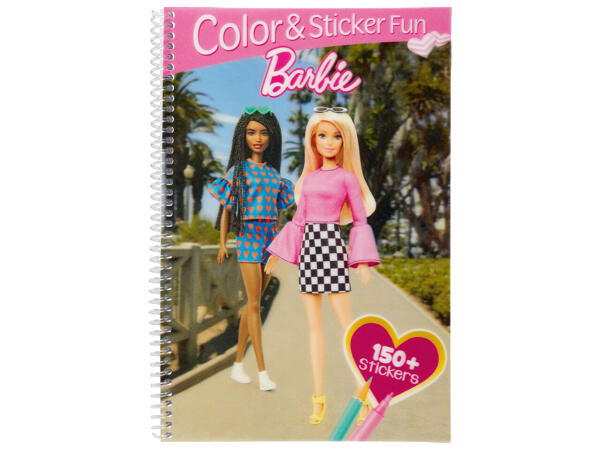 Colour & Sticker Book