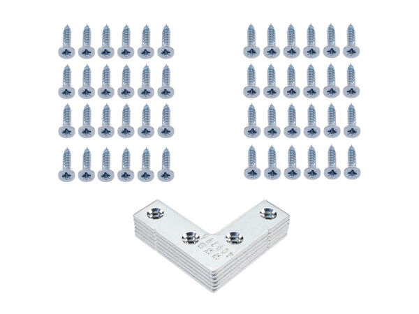 Parkside Corner Braces, Flat Corner, Braces, T-Plates or Mending Plates