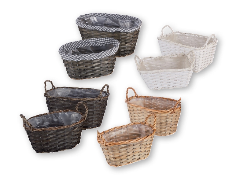 MELINERA(R) Wicker Planters