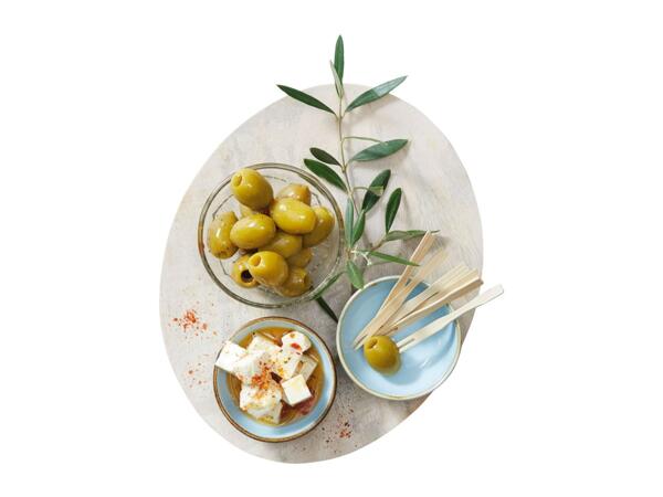 Pitted Green Olives In Brine