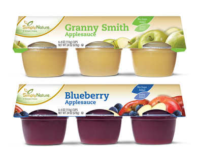 SimplyNature Applesause Cups