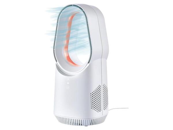 Stolní mini ventilátor s LED osvětlením