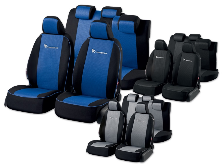 ULTIMATE(R)SPEED Autositzbezug-Set „Carbon"