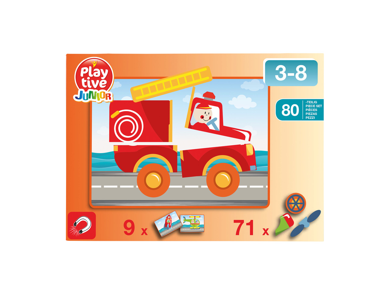 Playtive Junior Magnetic Puzzle1 - Lidl - Great Britain - Specials archive