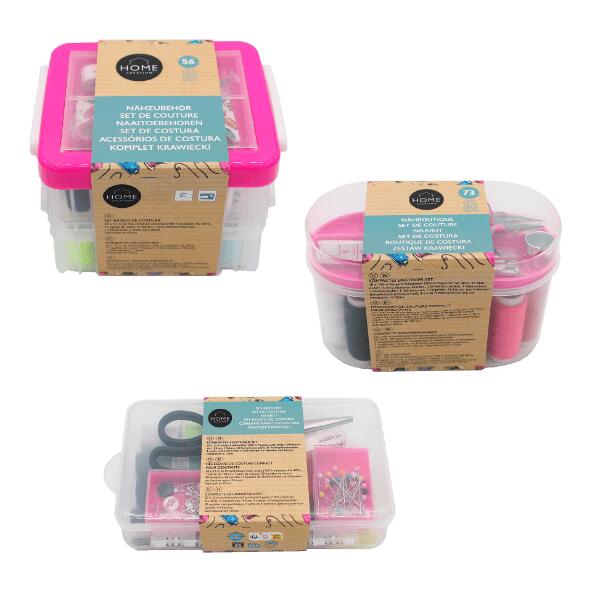 HOME CREATION(R) 				Kompaktes Nähset für Anfänger