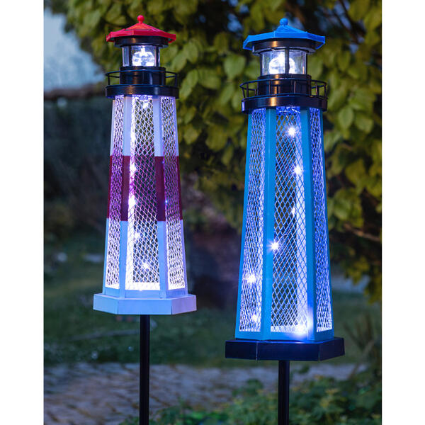 LED-Solar-Leuchtturm