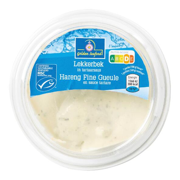 GOLDEN SEAFOOD(R) 				Lekkerbek in tartaarsaus