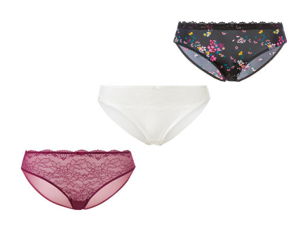Culottes en dentelle, lot de 2