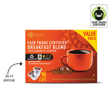 Barissimo Value Pack Breakfast Blend Coffee Cups
