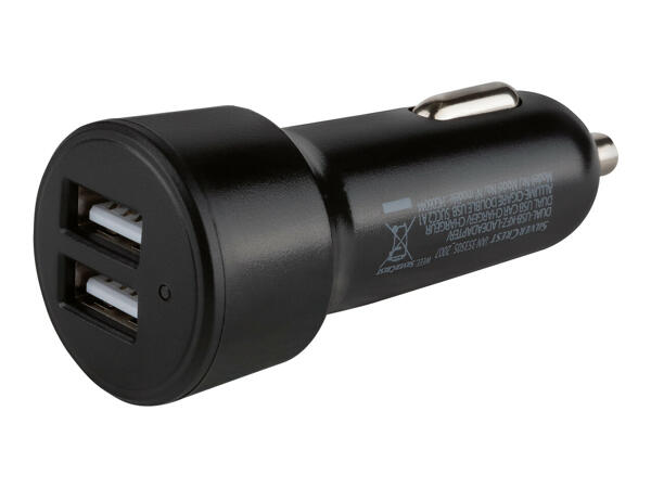 Silvercrest Dual USB Car Charger