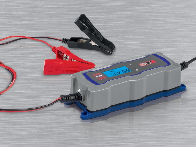ULTIMATE SPEED Car Battery Charger with LCD display