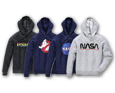 POLAROID/ GHOSTBUSTERS™/NASA Felpa con cappuccio