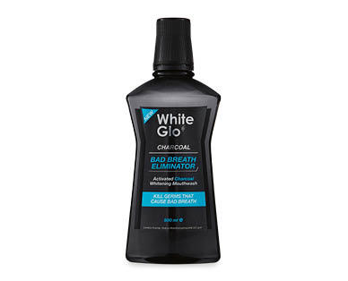 White Glo Charcoal Mouthwash 500ml