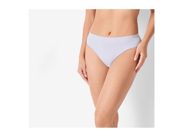 Esmara Ladies' Ribbed Briefs - 3 Pack - White