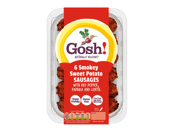 Gosh 6 Veggie Sausages