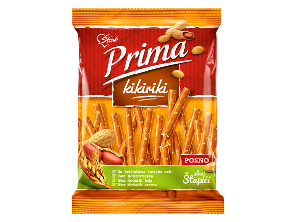 Prima Salzstangen mit Erdnussfüllung
