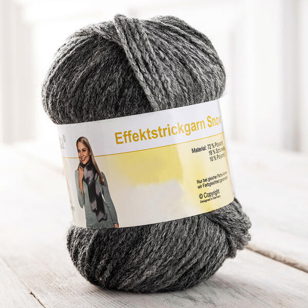Effektstrickgarn "Snow"