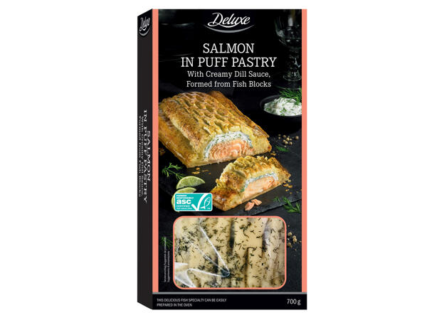 Salmon in Puff Pastry
