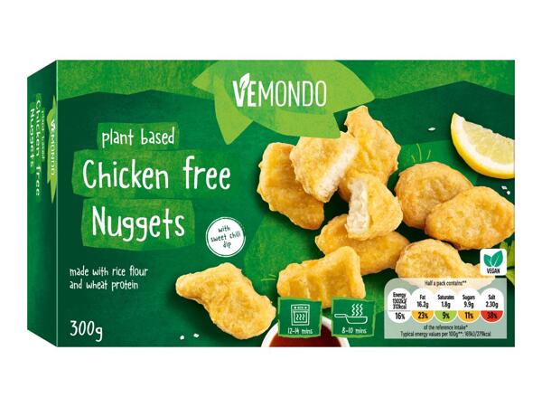 Plant Based Nuggets with Sweet Chilli Dip