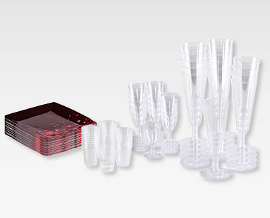 Assortiment jetable pour le réveillon FOLIO