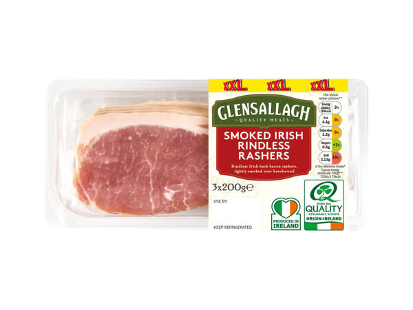 Irish Rindless Rashers XXL
