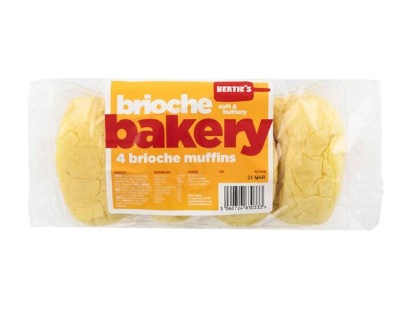 Bertie's Brioche Muffins
