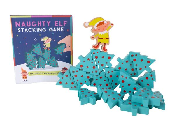 Naughty Elf Stacking Game Christmas Game