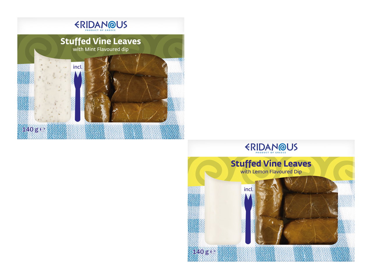 Mini feuilles de vigne farcies au riz