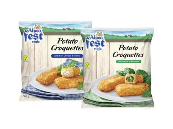 Filled Potato Croquettes