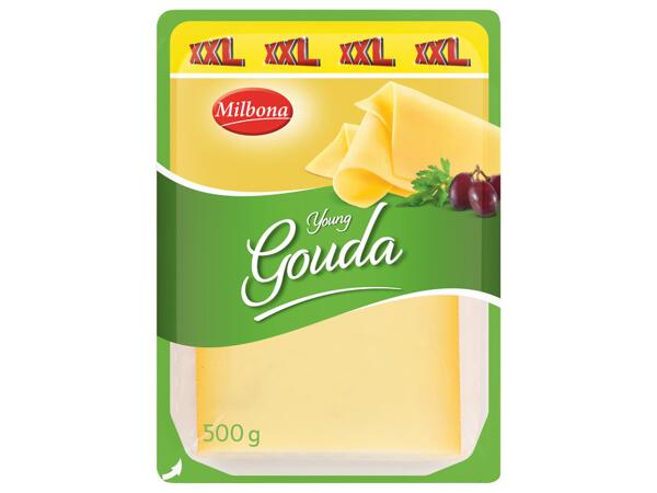 Goudaost i skivor