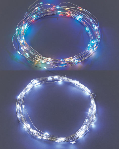 100 Mini Fine Wire LED Lights