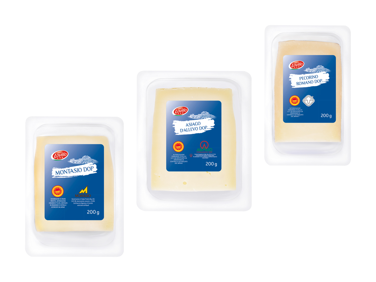 Spécialités de fromage italien