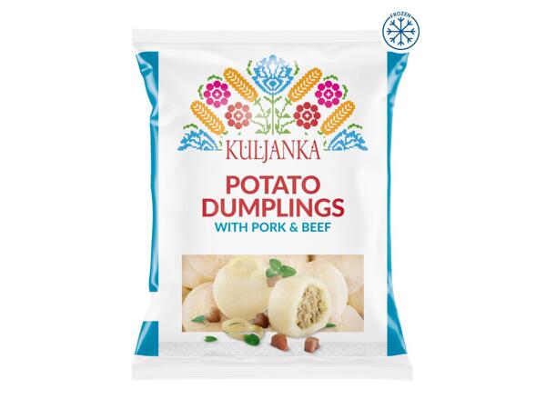 Kuljanka Potato Dumplings with Pork & Beef