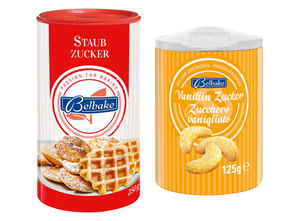 BELBAKE Staub- oder Vanillin-Zucker