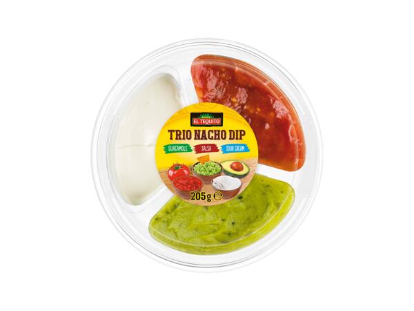 Trio nacho dip