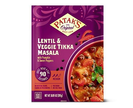 Patak's 
 Heat & Eat Vegetarian Meal Assorted Varieties